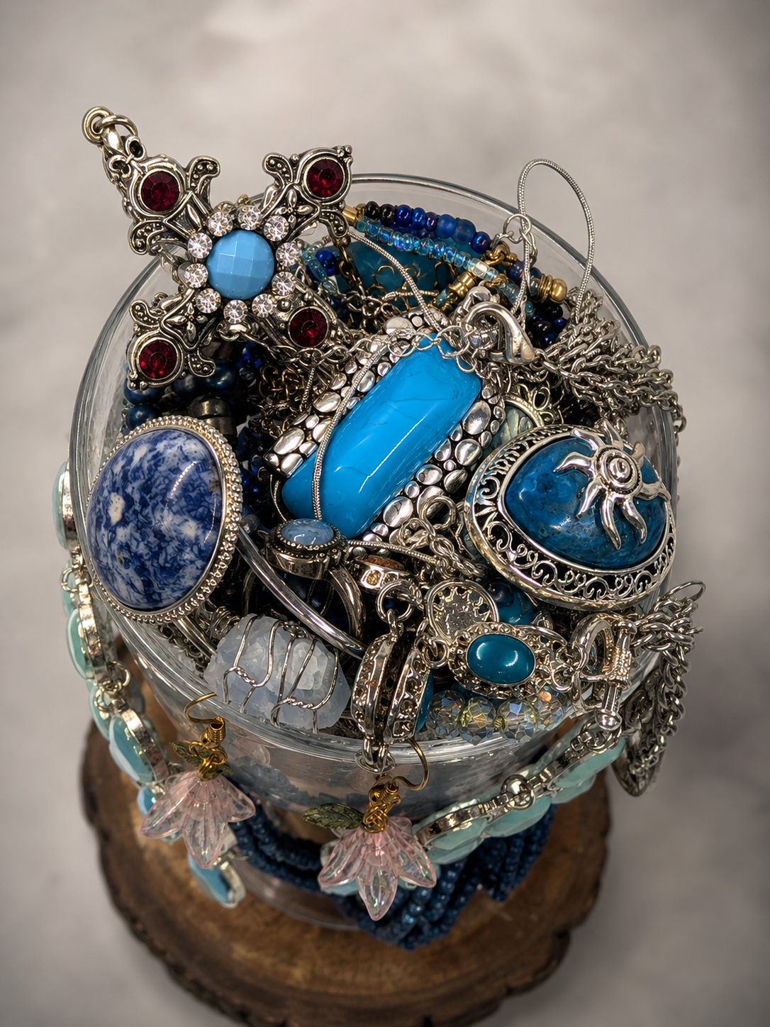 Moonlit Elegance Jewelry Jar