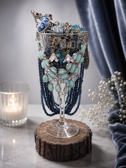 Moonlit Elegance Jewelry Jar
