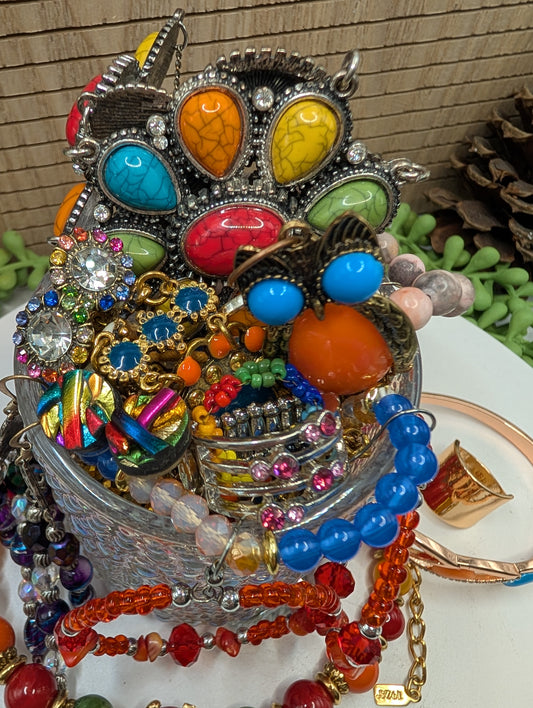 Mystery Jewelry Jar - Pop of Color