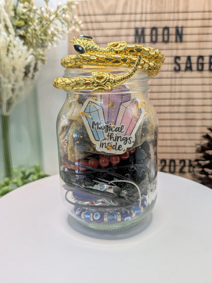 Mystery Jewelry Jar - Witch