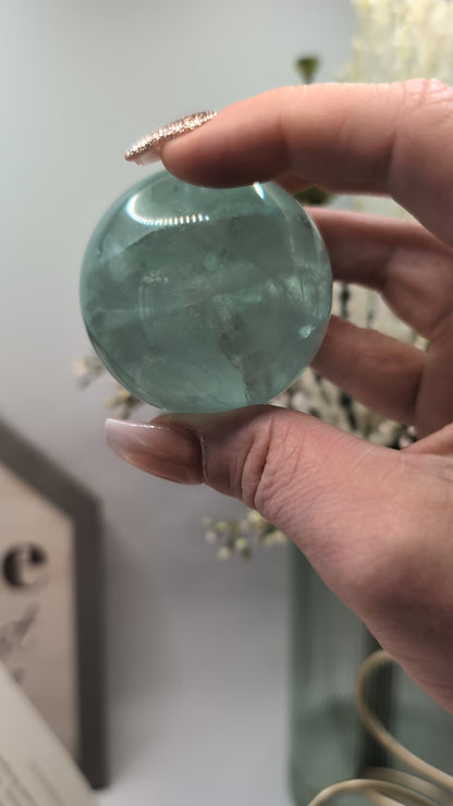 Green & Purple Fluorite Spheres With Brilliant UV Reaction!! Multiple Sizes Available!!