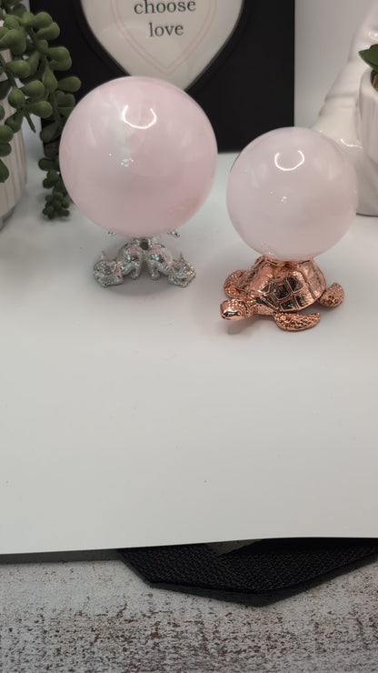 HQ Pink Calcite Spheres - Stunning UV Reaction!
