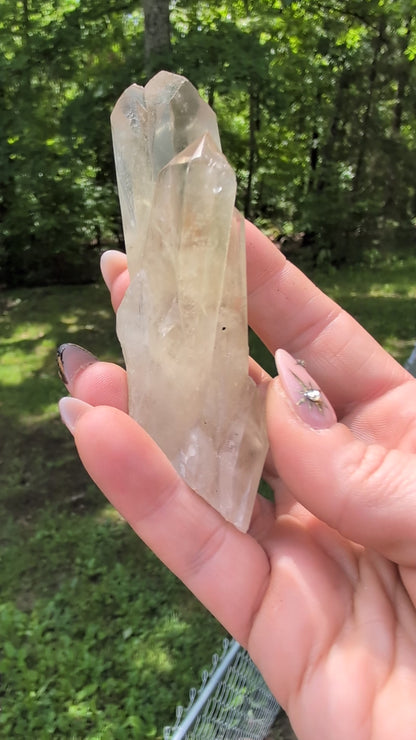 Natural Raw Untreated Citrine Cluster - Mid Grade