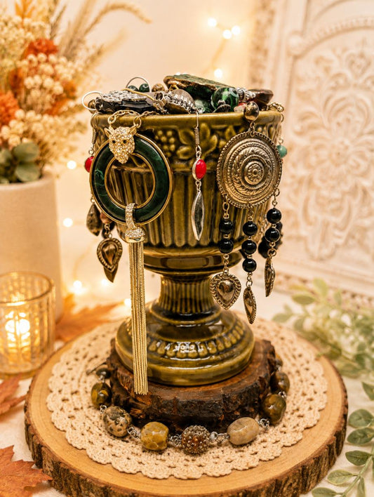 Forest Wanderer Jewelry Jar