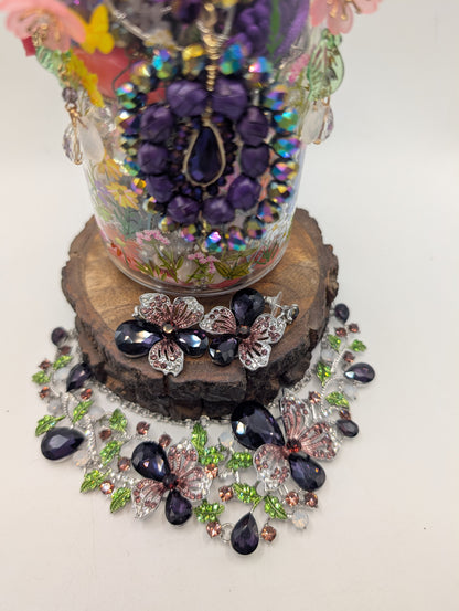 Twilight Garden Whimsy Jewelry Jar