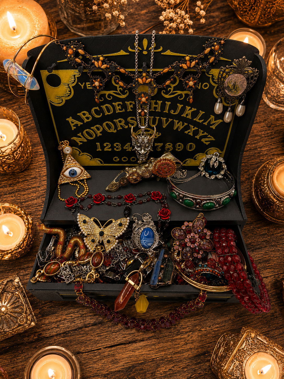 The Witch's Cabinet Jewelry Chest