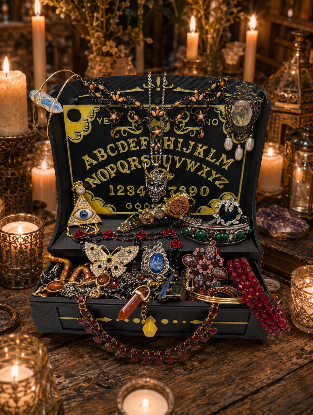 The Witch's Cabinet Jewelry Chest